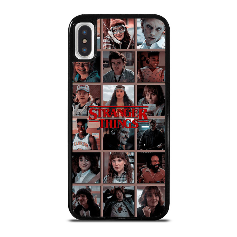 STRANGER THINGS ALL CHARACTER iPhone X / XS Case Cover