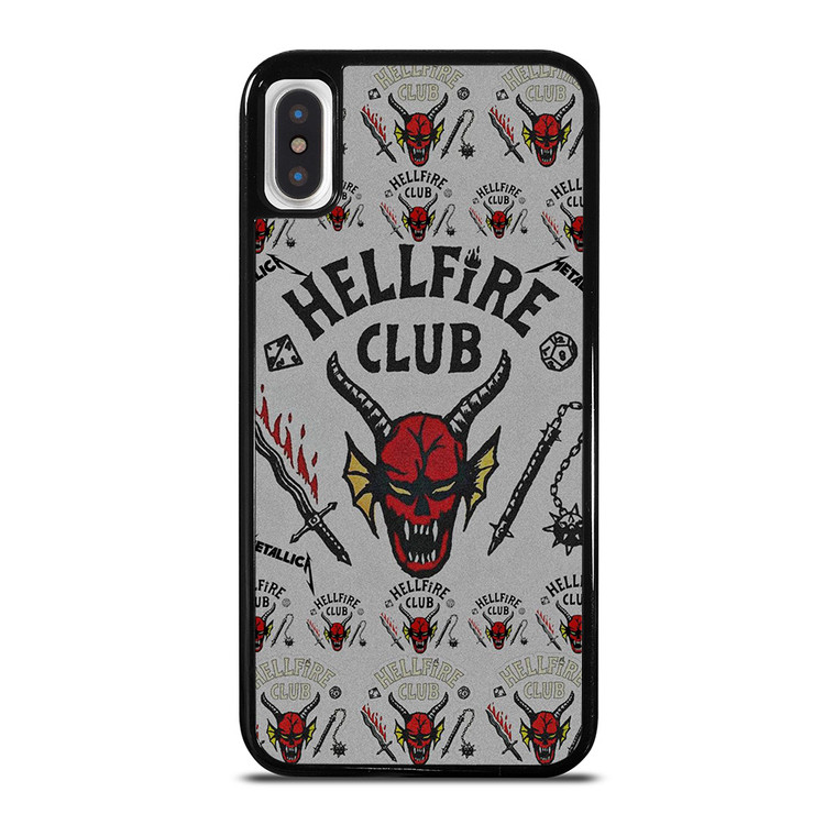 STRANGER THINGS HELLFIRE MASK iPhone X / XS Case Cover