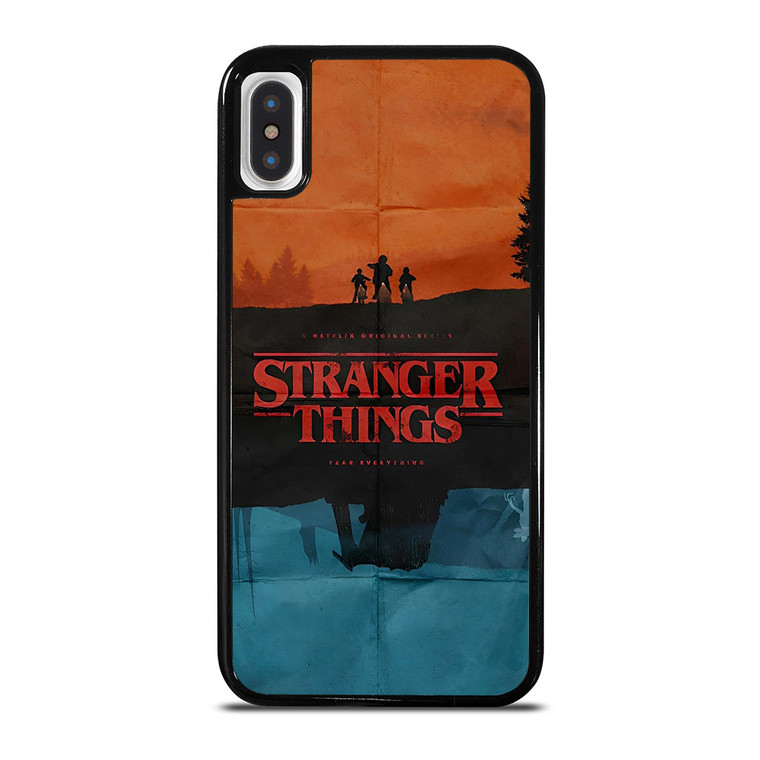 STRANGER THINGS POSTER iPhone X / XS Case Cover