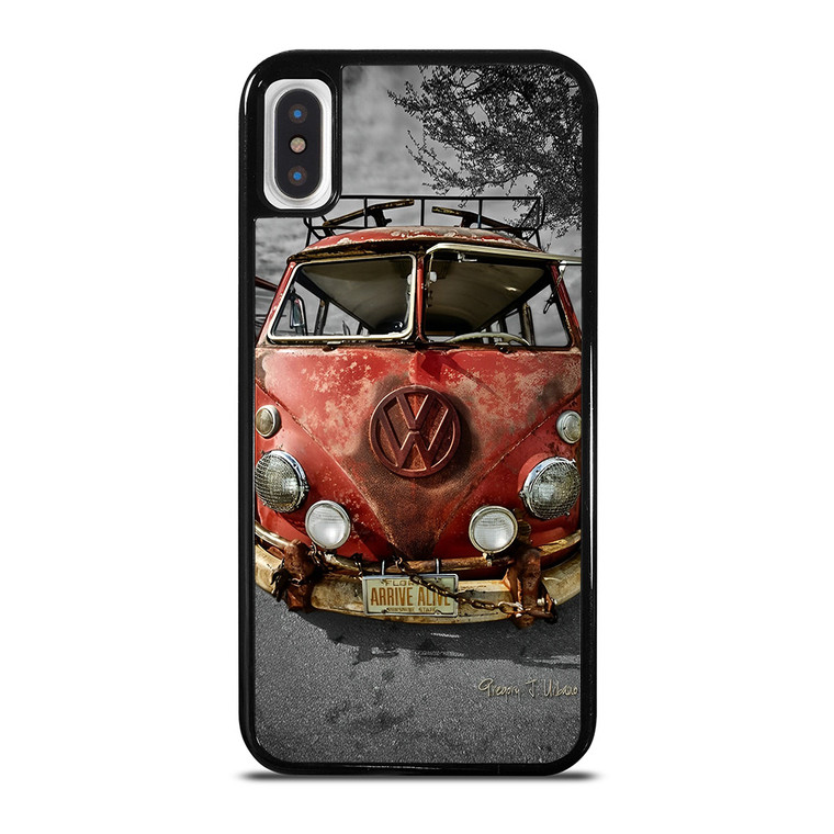 VW VOLKSWAGEN VAN RUSTY iPhone X / XS Case Cover