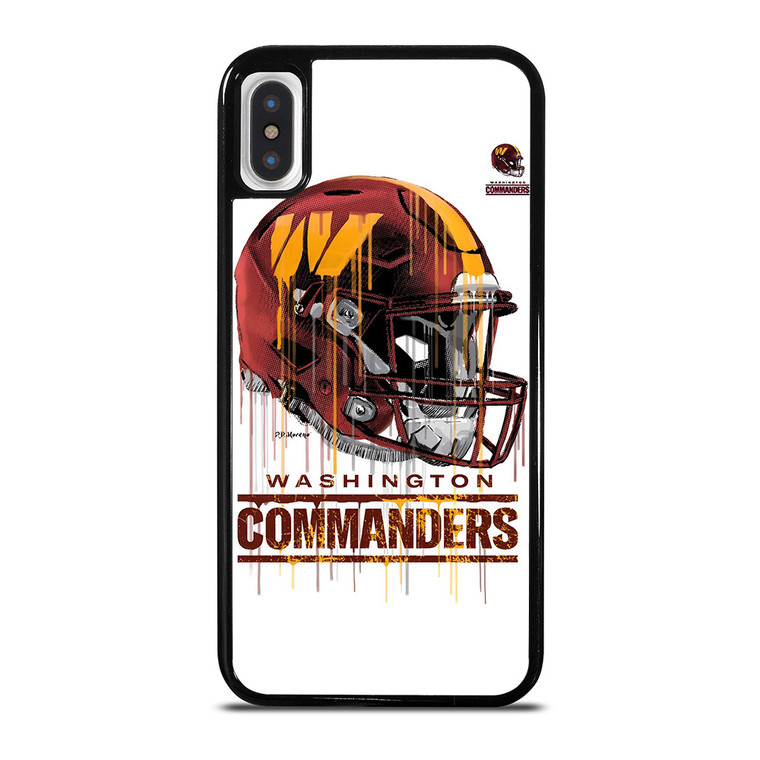 WASHINGTON COMMANDERS HELM ICON iPhone X / XS Case Cover