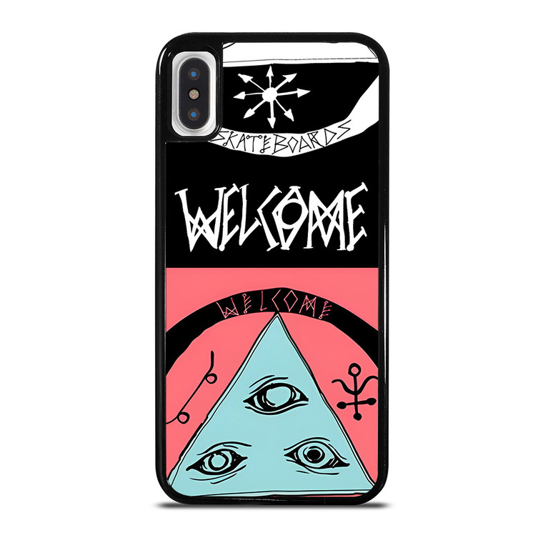 WELCOME SKATEBOARDS TWO iPhone X / XS Case Cover