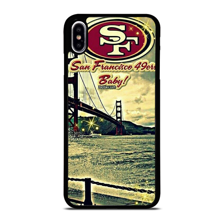 sf49ers SF 49ERS BRIDGE FOOTBALL iPhone XS Max Case Cover