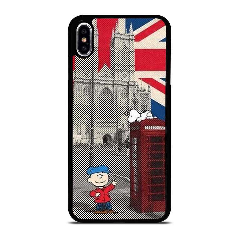 SNOOPY BOX TELEPHONE iPhone XS Max Case Cover