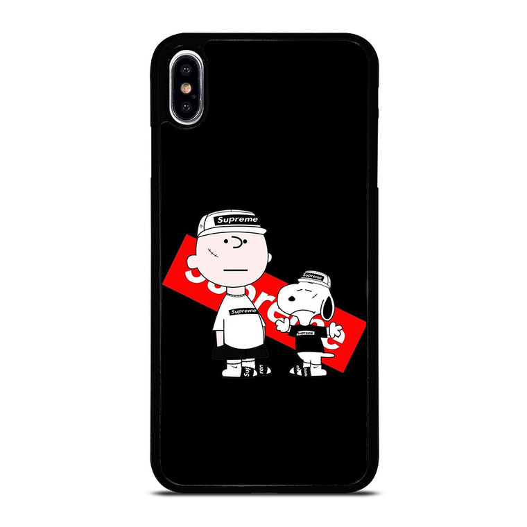 SNOOPY BROWN COOL SHIRT iPhone XS Max Case Cover