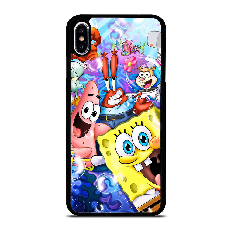 SPONGEBOB AND FRIEND BUBLE iPhone XS Max Case Cover