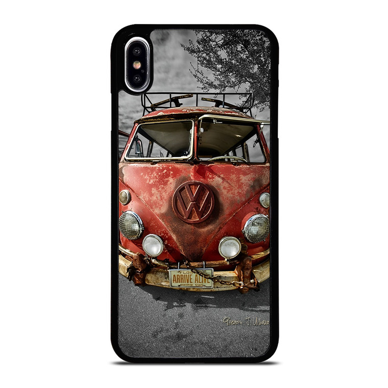 VW VOLKSWAGEN VAN RUSTY iPhone XS Max Case Cover
