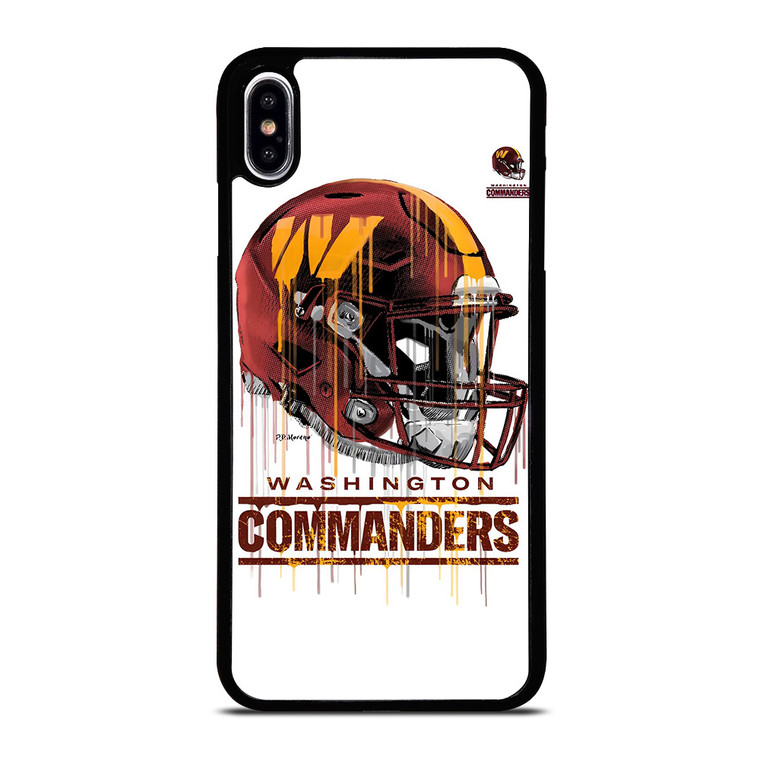 WASHINGTON COMMANDERS HELM ICON iPhone XS Max Case Cover