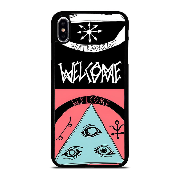 WELCOME SKATEBOARDS TWO iPhone XS Max Case Cover