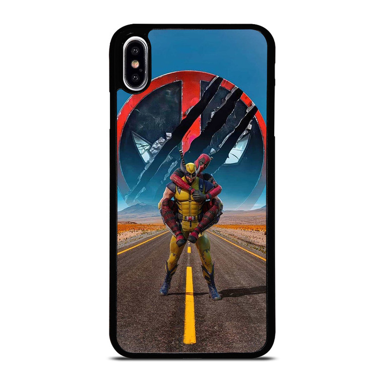 WOLVERINE FEAT DEADPOL MARVEL iPhone XS Max Case Cover