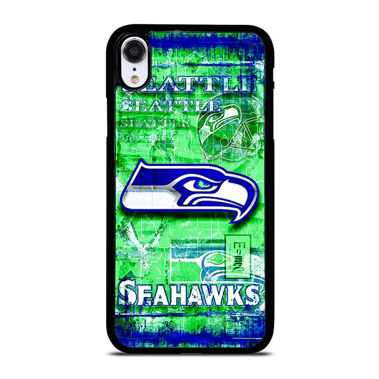 SEATTLE SEAHAWKS SKIN iPhone XR Case Cover