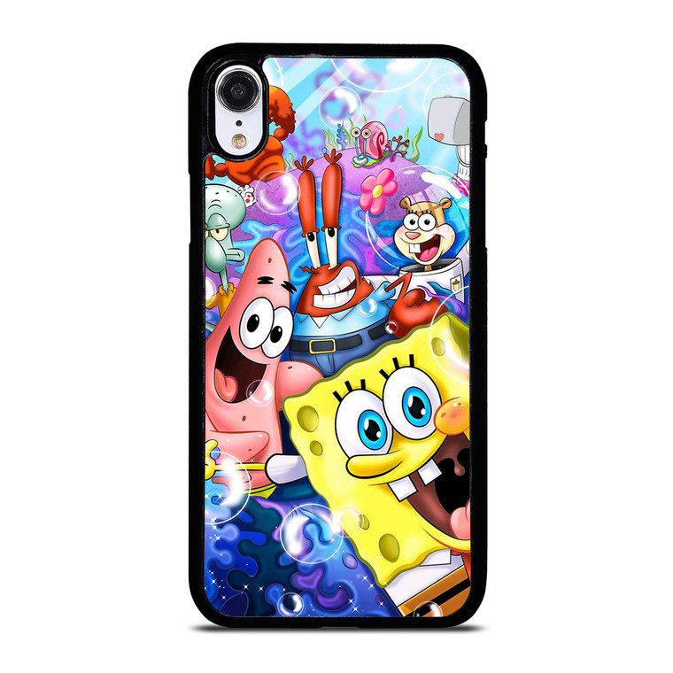 SPONGEBOB AND FRIEND BUBLE iPhone XR Case Cover