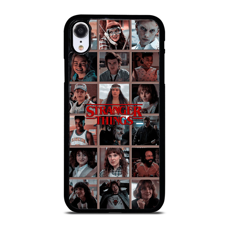 STRANGER THINGS ALL CHARACTER iPhone XR Case Cover