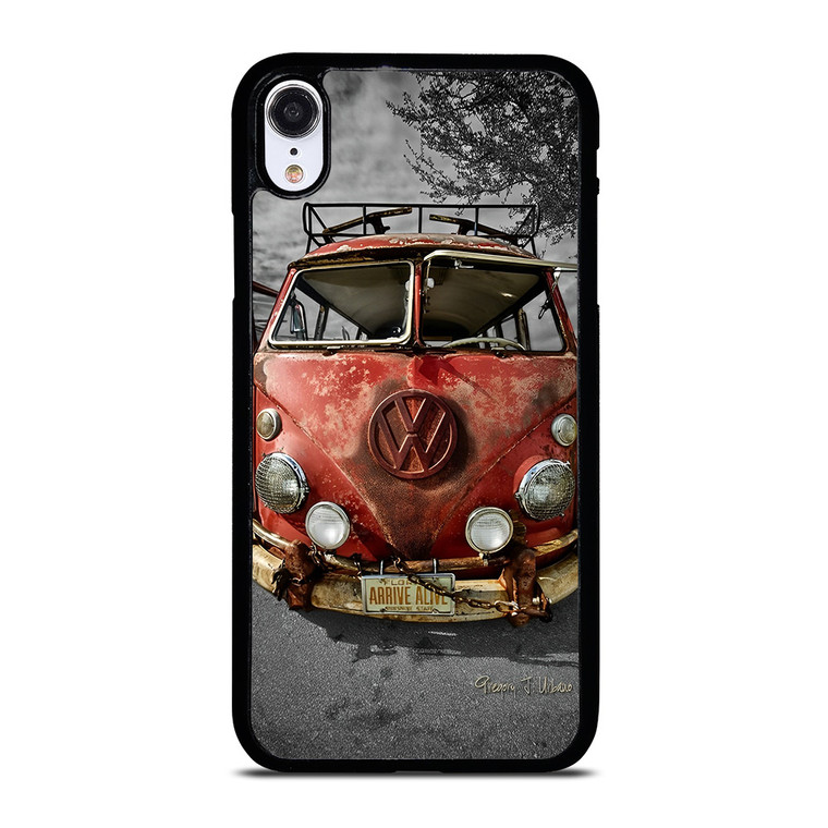 VW VOLKSWAGEN VAN RUSTY iPhone XR Case Cover