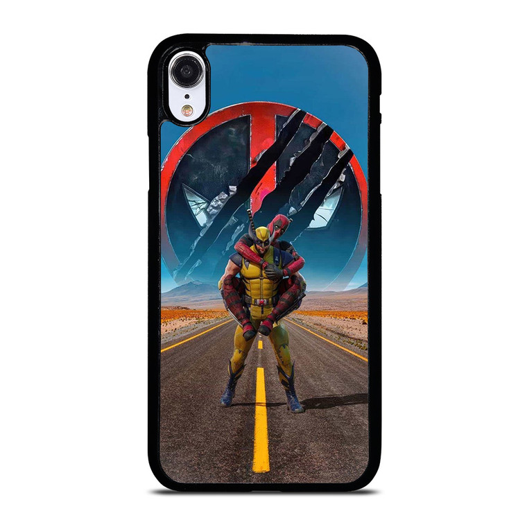 WOLVERINE FEAT DEADPOL MARVEL iPhone XR Case Cover