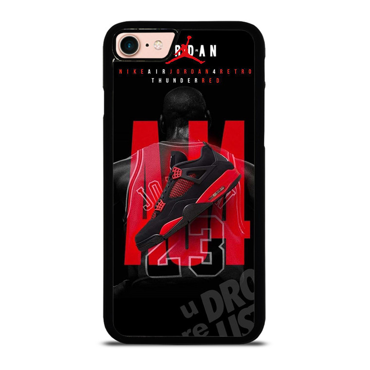 SHOES THUNDER RED JORDAN iPhone 7 / 8 Case Cover