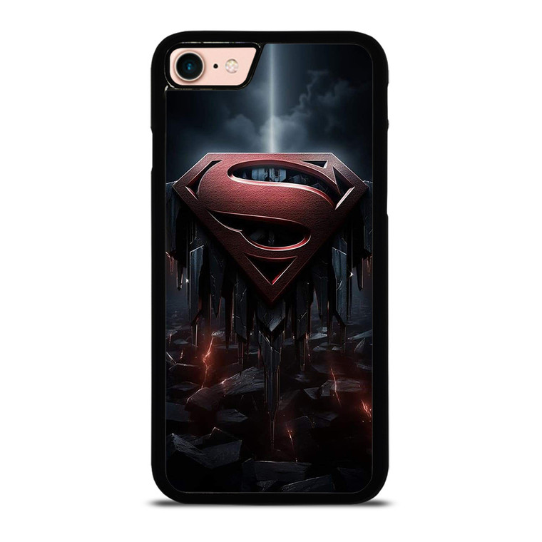SUPERMAN DARK LOGO ICON iPhone 7 / 8 Case Cover