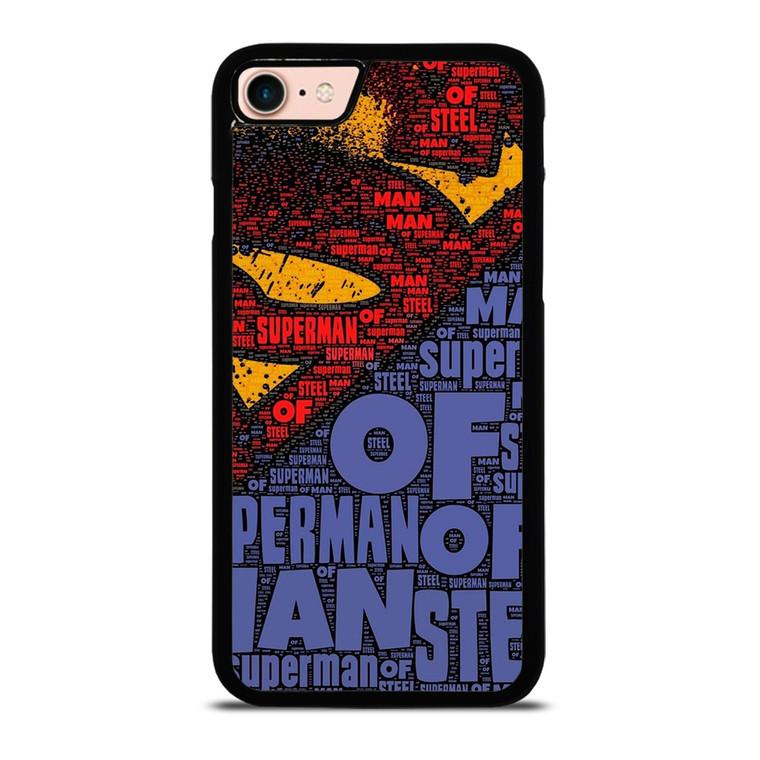 SUPERMAN LOGO ART WALL iPhone 7 / 8 Case Cover