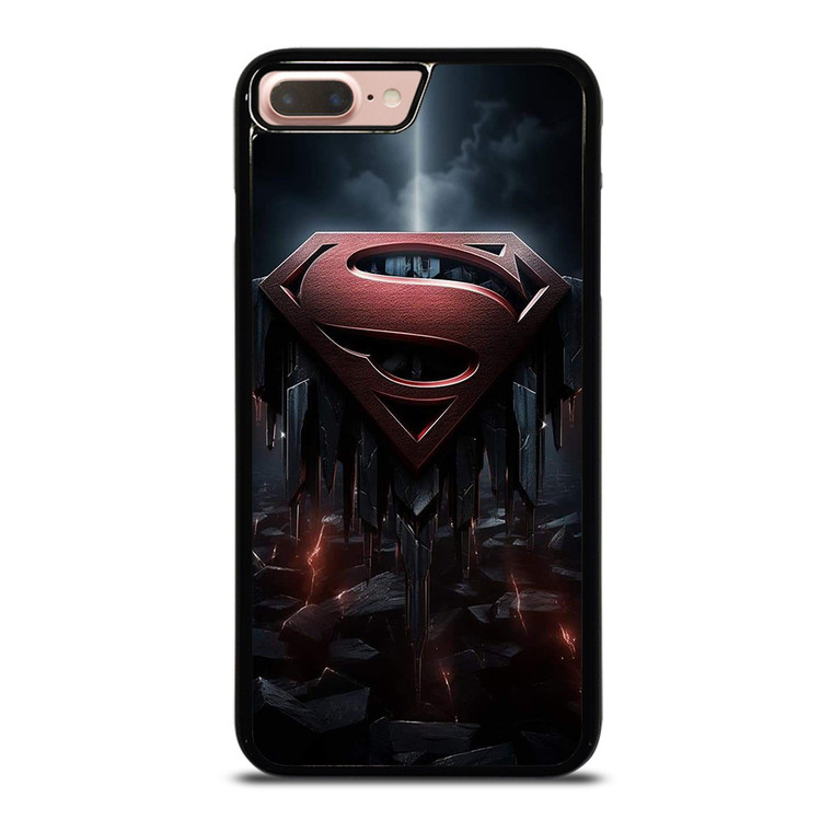 SUPERMAN DARK LOGO ICON iPhone 7 / 8 Plus Case Cover