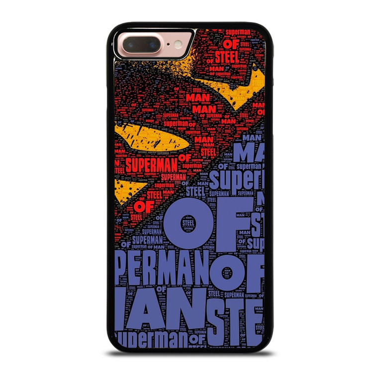 SUPERMAN LOGO ART WALL iPhone 7 / 8 Plus Case Cover