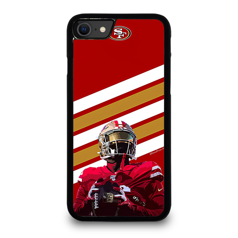 San Francisco 49ers STRIPS NFL iPhone SE 2020 Case Cover