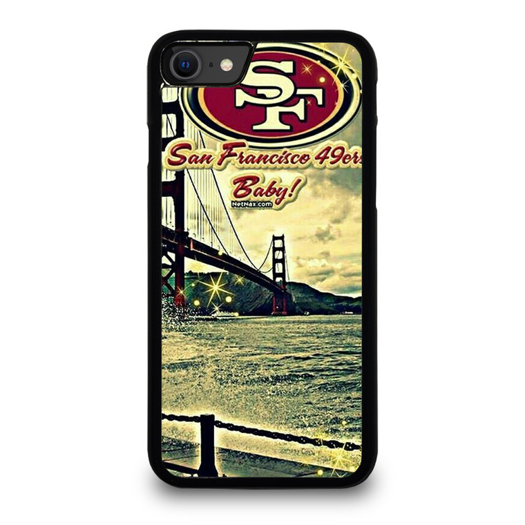 sf49ers SF 49ERS BRIDGE FOOTBALL iPhone SE 2020 Case Cover