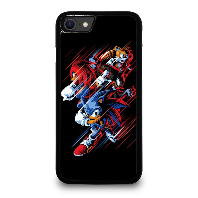SONIC THE HEDGEHOG TEAM iPhone SE 2020 Case Cover