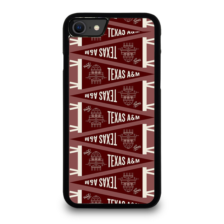 TEXAS AGGIES FLAG iPhone SE 2020 Case Cover