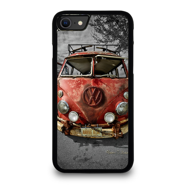 VW VOLKSWAGEN VAN RUSTY iPhone SE 2020 Case Cover