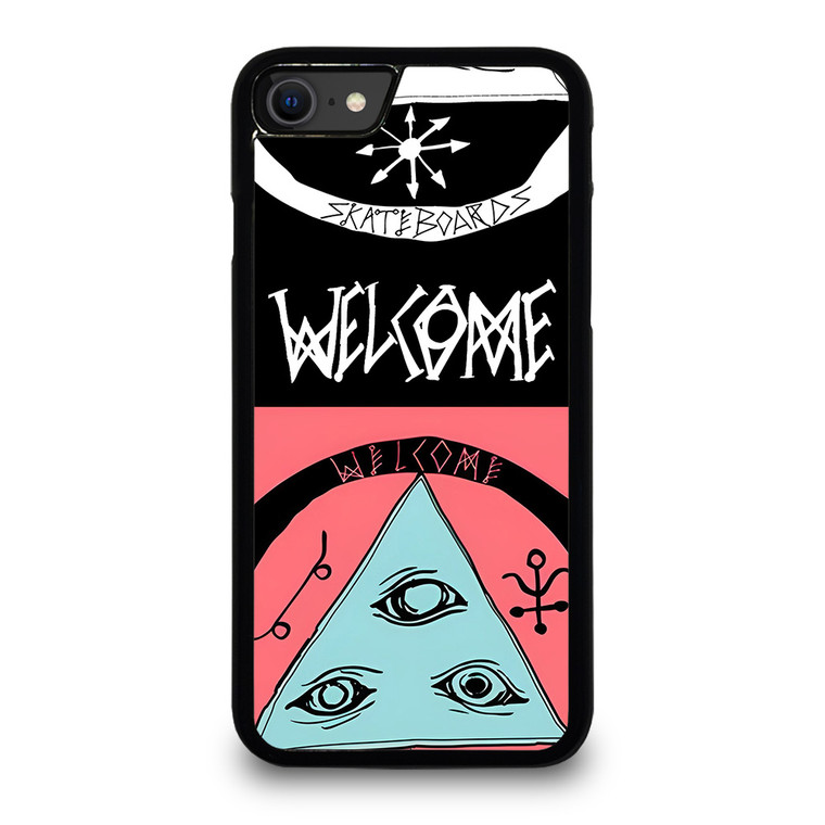 WELCOME SKATEBOARDS TWO iPhone SE 2020 Case Cover