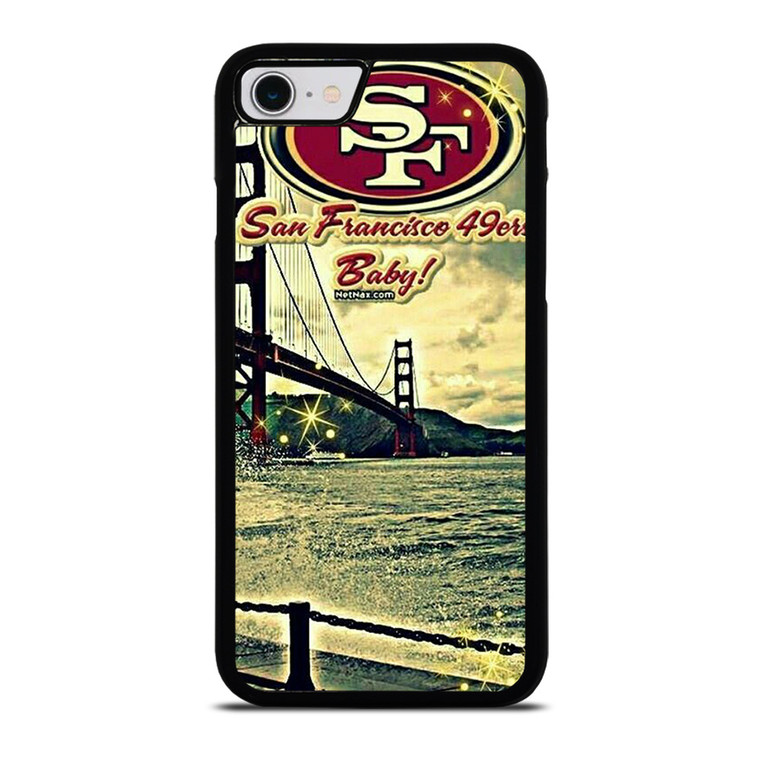 sf49ers SF 49ERS BRIDGE FOOTBALL iPhone SE 2022 Case Cover