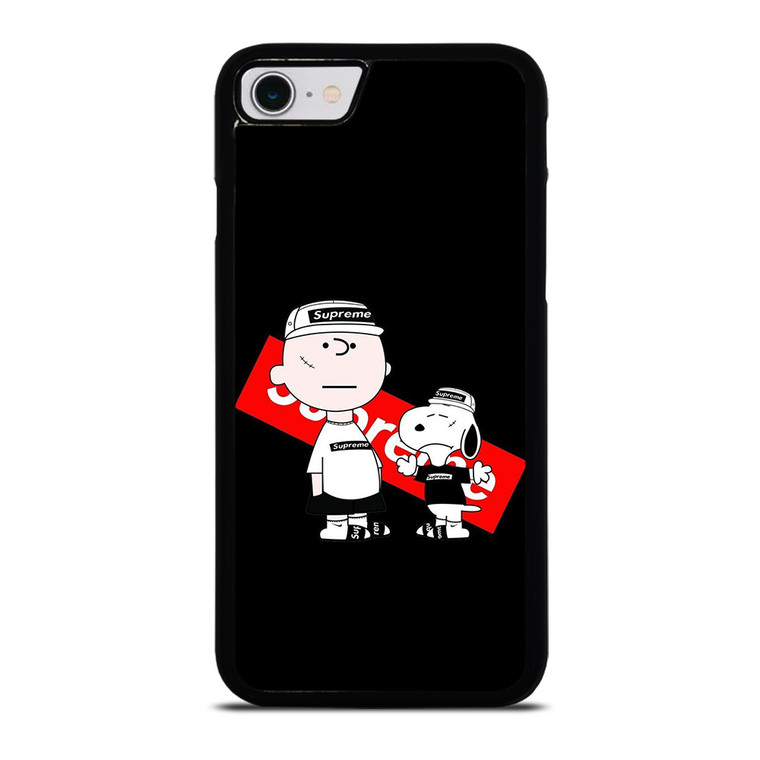 SNOOPY BROWN COOL SHIRT iPhone SE 2022 Case Cover