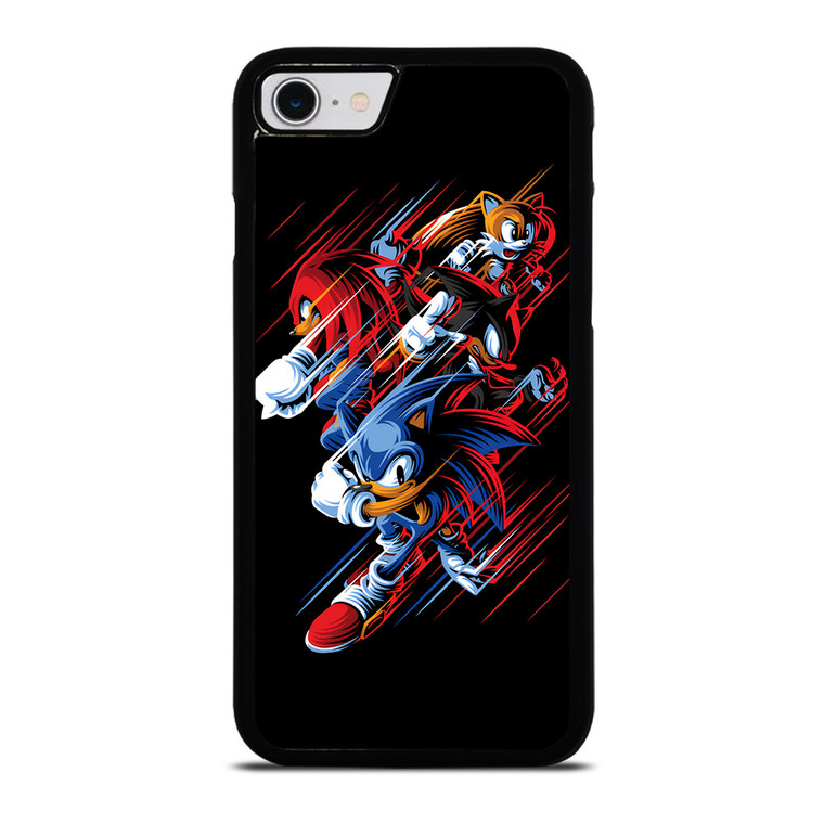 SONIC THE HEDGEHOG TEAM iPhone SE 2022 Case Cover