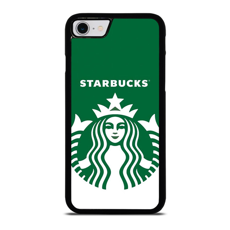 STARBUCKS COFFEE GREEN WALL iPhone SE 2022 Case Cover