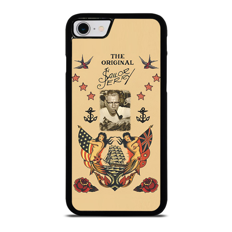 TATTOO SAILOR JERRY FACE iPhone SE 2022 Case Cover