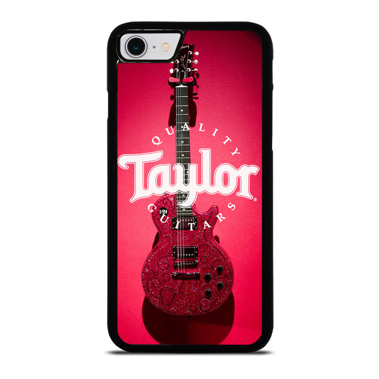 TAYLOR QUALITY GUITARS RED iPhone SE 2022 Case Cover