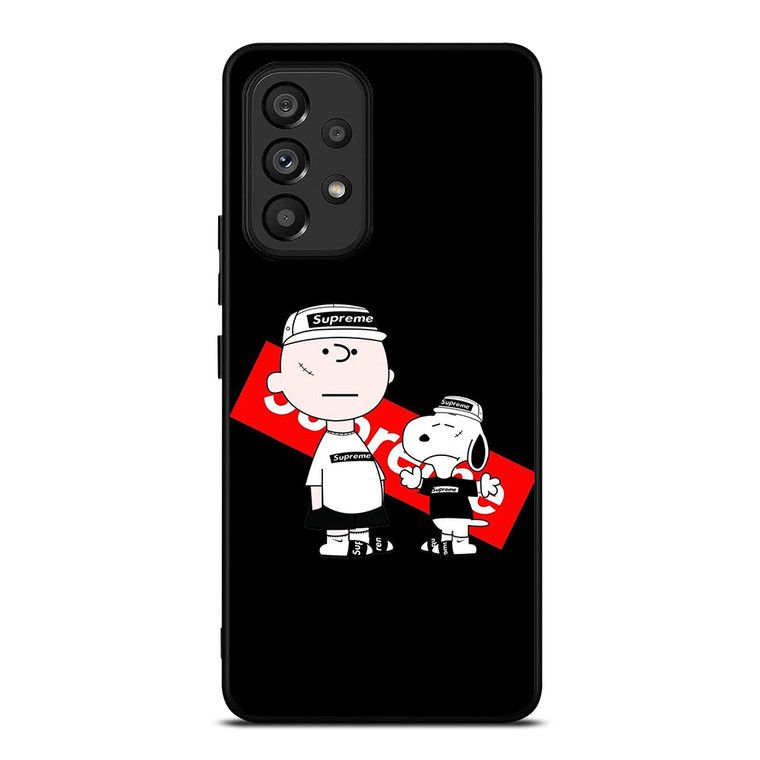 SNOOPY BROWN COOL SHIRT Samsung Galaxy A53 5G Case Cover