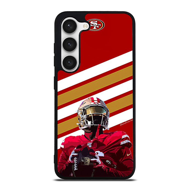 San Francisco 49ers STRIPS NFL Samsung Galaxy S23 Case Cover