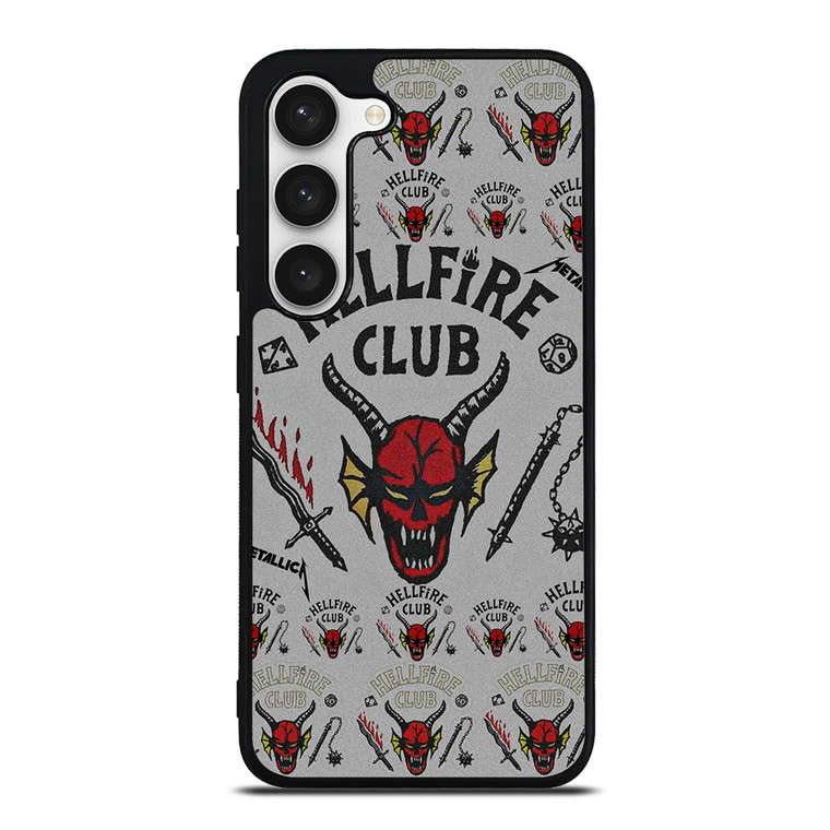 STRANGER THINGS HELLFIRE MASK Samsung Galaxy S23 Case Cover