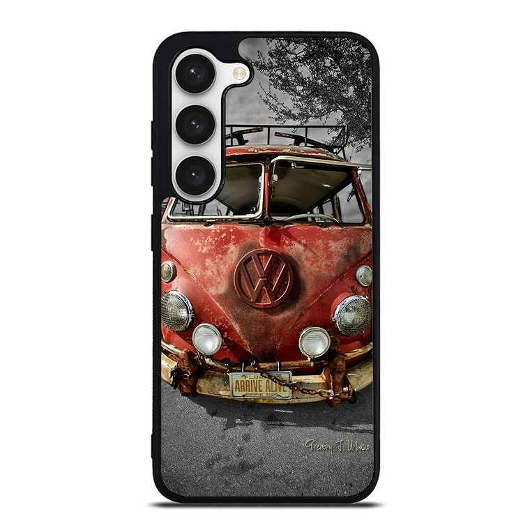 VW VOLKSWAGEN VAN RUSTY Samsung Galaxy S23 Case Cover