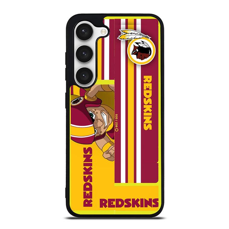 WASHINGTON REDSKINS YELLOW RED MLS Samsung Galaxy S23 Case Cover