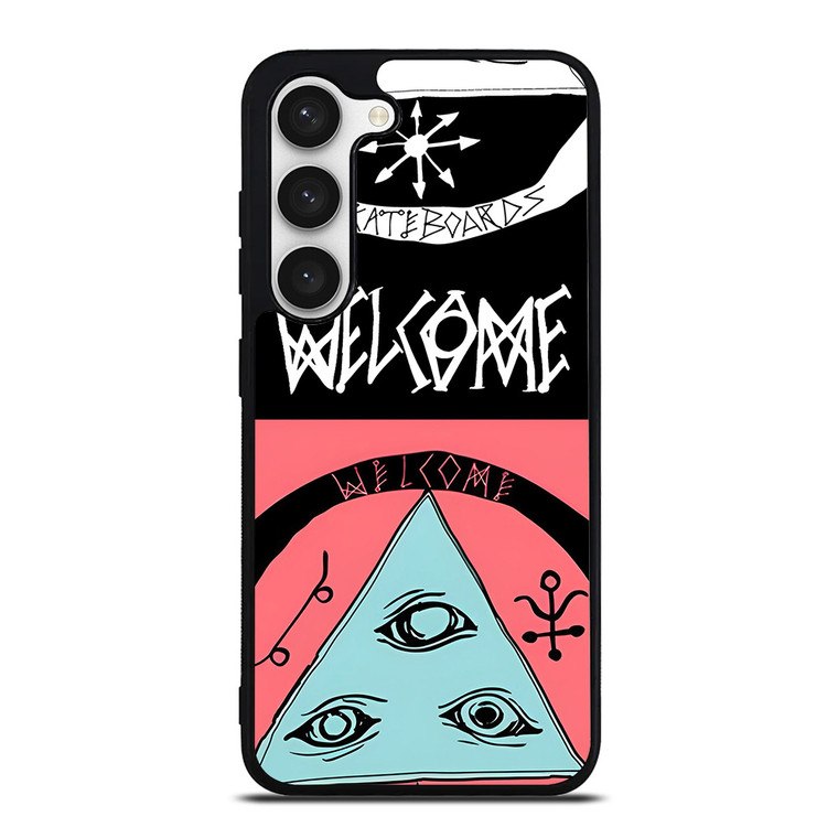 WELCOME SKATEBOARDS TWO Samsung Galaxy S23 Case Cover
