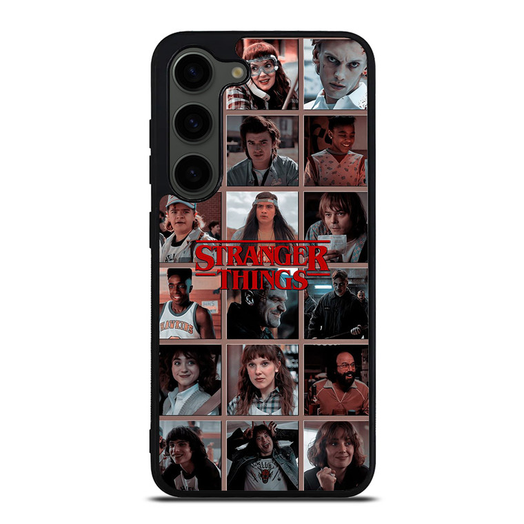 STRANGER THINGS ALL CHARACTER Samsung Galaxy S23 Plus Case Cover