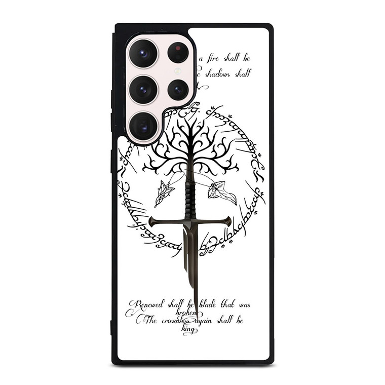 TREE LORD OF THE RING SWORD Samsung Galaxy S23 Ultra Case Cover