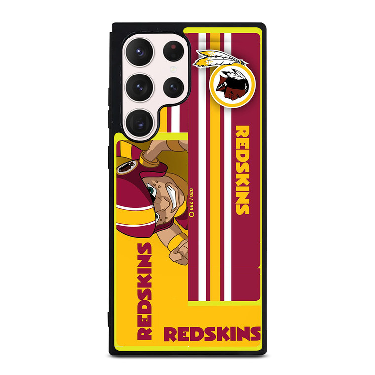 WASHINGTON REDSKINS YELLOW RED MLS Samsung Galaxy S23 Ultra Case Cover