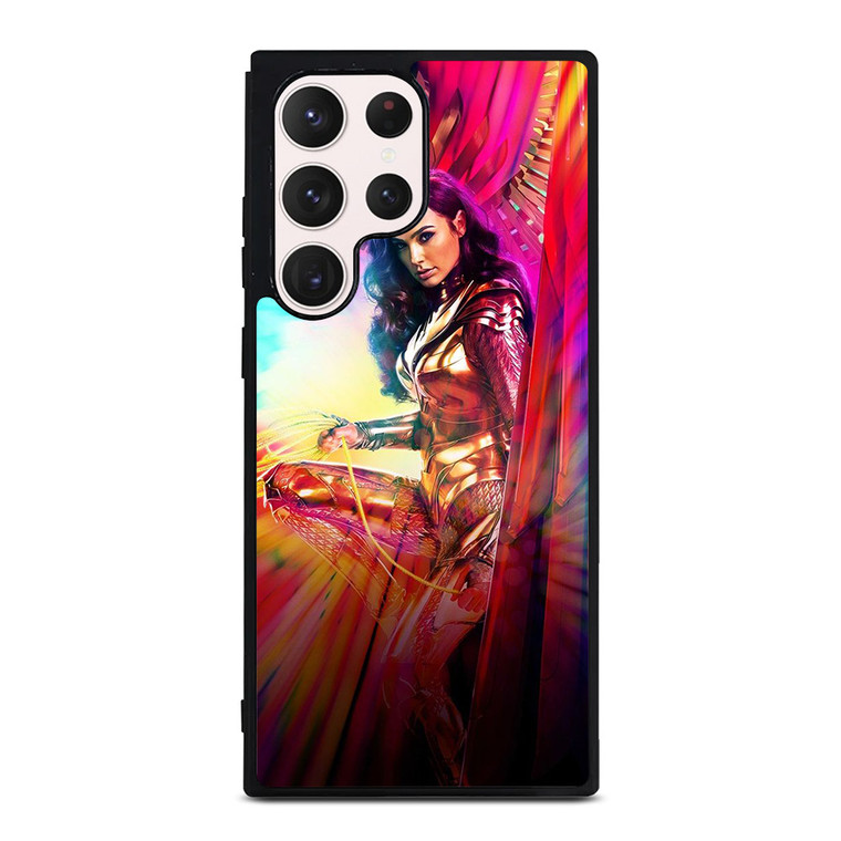 WONDER WOMAN ABSTRAC ART Samsung Galaxy S23 Ultra Case Cover