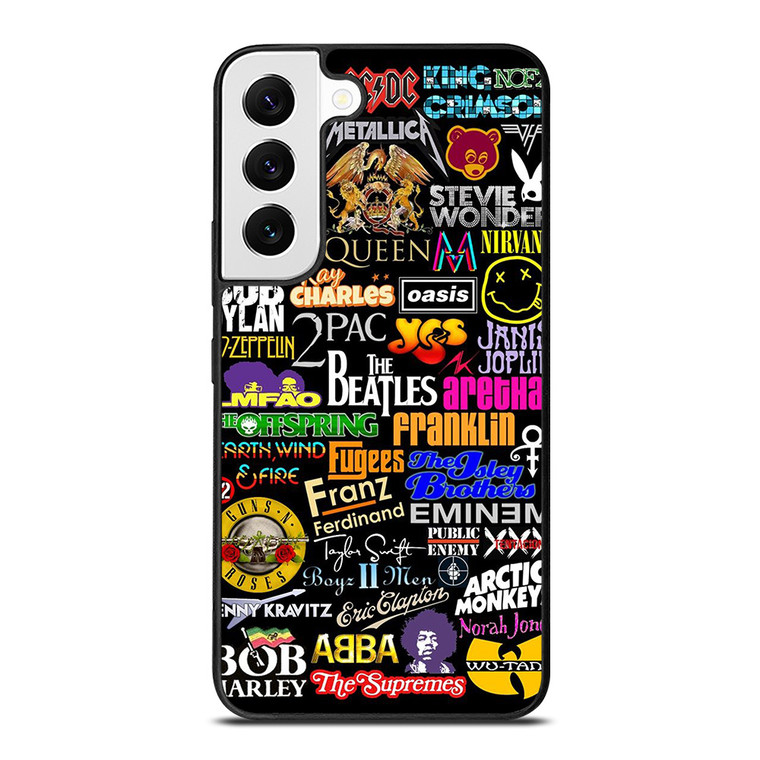 ROCK BAND COLLAGE Samsung Galaxy S22 Case Cover