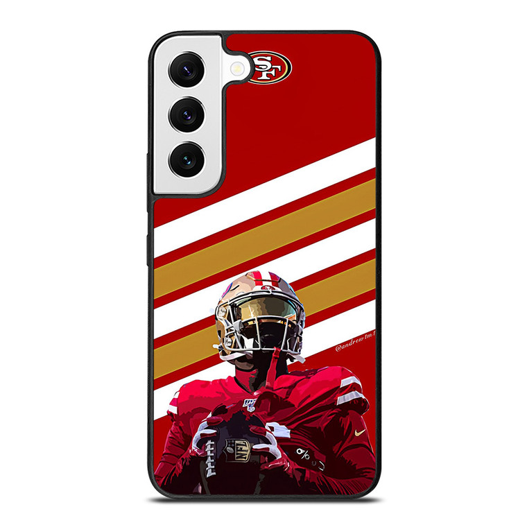 San Francisco 49ers STRIPS NFL Samsung Galaxy S22 Case Cover