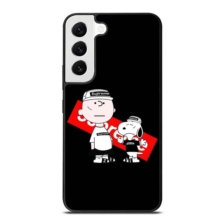 SNOOPY BROWN COOL SHIRT Samsung Galaxy S22 Case Cover