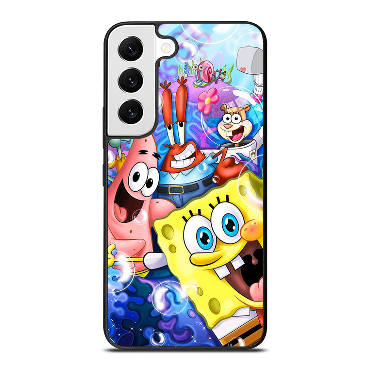 SPONGEBOB AND FRIEND BUBLE Samsung Galaxy S22 Case Cover